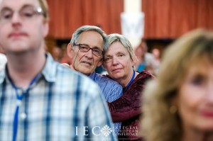 Heidi and Mark in the audience of the 2nd European Integral Conference in Hungary 2016